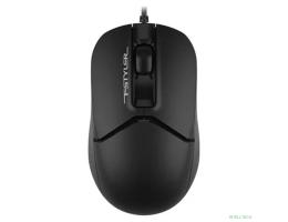 Мышь A4Tech Fstyler FM12 черный оптическая (1200dpi) USB (3but)