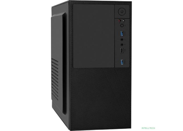 Exegate EX297994RUS Корпус Minitower BAA-308U2 (mATX, без БП, 1*USB+2*USB3.0, HD Audio, черный)