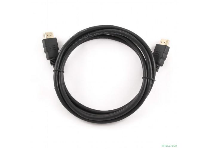 Bion Кабель HDMI v1.4, 19M/19M, 3D, 4K UHD, Ethernet, CCS, экран, позолоченные контакты, 2 м, черный [BXP-CC-HDMI4L-020]