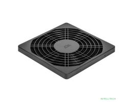 Exegate EX295256RUS Решетка для вентилятора с фильтром 120х120 ExeGate EG-120PSFB (120x120 мм, пластиковая, квадратная, с пылевым фильтром, черная)