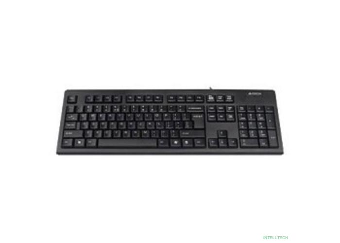 Клавиатура A-4Tech KR-83 black USB, проводная USB, 104 клавиши [533406]