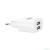 Bion Сетевое Зарядное Устройство, 2*USB-A, 10 Вт, белый [BXP-ADP-2A-10W]