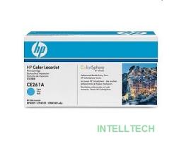 HP CE261A Картридж ,Cyan{CLJ CP4025/CP4525, Cyan, (11000стр.)}