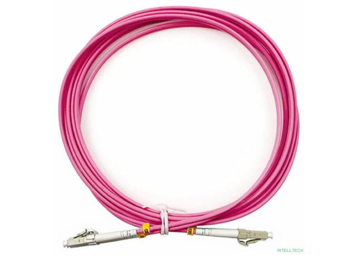Cabeus FOP-50-OM4-LC-LC-3m Шнур оптический duplex LC-LC 50/125 mm OM4 3м LSZH