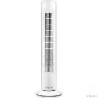 Повреждение упаковки BRAYER BR4952WH Колонный вентилятор BRAYER, механич.упр., вращение 90°, мощность 50Вт, защита от перегрева,белый 