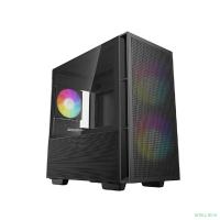 Deepcool CH360 black (mATX, без БП, ARGB, USB3.2 Type-A + USB3.2 Type-C) (R-CH360-BKAPE3-G-1)