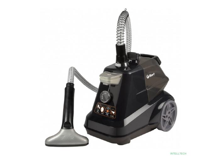 Bort Отпариватель для одежды Comfort + (Black Edition) {Мощность 2350 Вт; 1 бар; подача пара 70 г/мин; 105 °С; Емкость бачка 3 мл;} [93411294] 