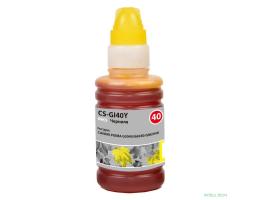 Чернила Cactus CS-GI40Y желтый 70мл для Canon Pixma G5040/G6040/GM2040