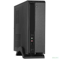 Exegate EX268692RUS Корпус MiniITX Exegate MI-207 Black, miniITX/mATX, <без БП>, 2*USB, Audio