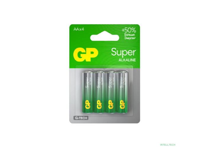 GP 15AA21-2CRSBC4 40/320 Super Alkaline G-Tech (4 шт. в уп-ке)