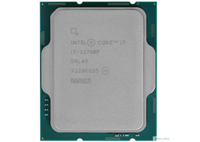 CPU Intel Core i7-12700F Alder Lake OEM {2.1 ГГц/ 4.8 ГГц в режиме Turbo, 25MB, LGA1700}