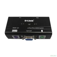 D-Link KVM-121/B1A 2-портовый KVM-переключатель с портами VGA и PS/2