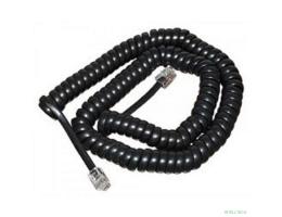 Rexant (18-2043) Шнур для телефонной трубки, витой RJ-10 (4P-4C), 4м, черный