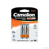 Camelion  AA-2300mAh Ni-Mh BL-2 (NH-AA2300BP2, аккумулятор,1.2В) (2 шт. в уп-ке)