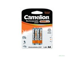 Camelion  AA-2300mAh Ni-Mh BL-2 (NH-AA2300BP2, аккумулятор,1.2В) (2 шт. в уп-ке)