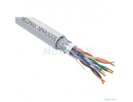 Кабель NEOMAX [NM40001] SF/UTP cat.5e 4 пары (305 м) 0.52 мм (24 AWG) Медь, PVC;  Fluke Tested