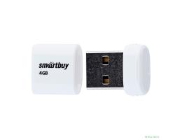 Smartbuy USB Drive 4GB LARA White (SB4GBLara-W)