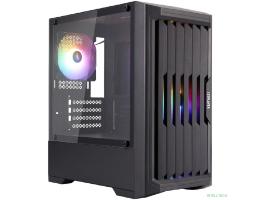 1STPLAYER BULLET HUNTER H2 Black / mATX / 4x120mm FRGB fans / H2-BK-4F1