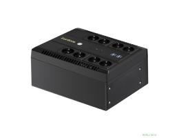 Exegate EX293855RUS ИБП ExeGate NEO NNB-1000.LED.AVR.8SH.CH <1000VA/650W, LED, AVR, 8*Schuko, 4*USB-порта для зарядки, Black>