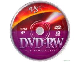 Диски VS DVD-RW 4,7 GB 4x CB/10 (620830)      