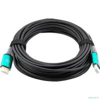 Кабель аудио-видео Cactus CS-HDMI-AOC-2.1-10 HDMI (m)/HDMI (m) 10м. позолоч.конт. черный