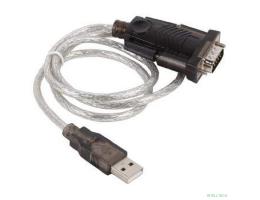 ORIENT Кабель-адаптер USS-101N18, USB Am to RS232 DB9M (Prolific PL2303HXD, поддержка Win 8.x/10), длина 1.8м, крепеж разъема - винты