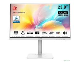 MSI 23.8" MD2412PW Modern белый {IPS 1920x1080 100Hz 5ms 16:9 300cd 178/178 HDMI 2x3W USB HAS Pivot} [9S6-3PA59H-096]