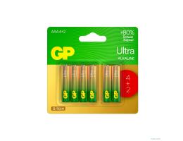 GP 24AUA214/2-2CRSBC6 72/720 Ultra Alkaline G-Tech 24А ААА - 4+2 шт. на промо-блистере (6 шт. в уп-ке) 