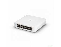UBIQUITI USW-LITE-16-POE PoE-коммутатор, 16х 1G RJ45, раздача 45 Вт