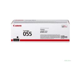 Canon 055 BK Картридж лазерный для Canon MF746Cx/MF744Cdw/MF742Cdw/LBP664Cx/663Cdw, (2300стр.), черный