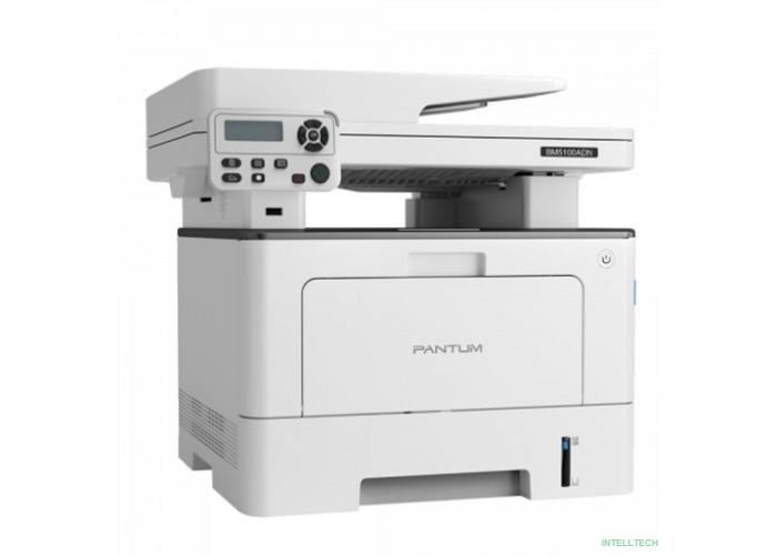 Pantum BM5100ADN МФУ, лазерное ЧБ, A4, C/P/S, дуплекс, автоподача, (A4,40 стр/мин,512Mb, LCD, USB2.0, двусторонняя печать, сетевой, DADF) {проектная модель}