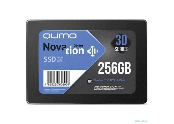 QUMO SSD 256GB Novation TLC Q3DT-256GSCY {SATA3.0}