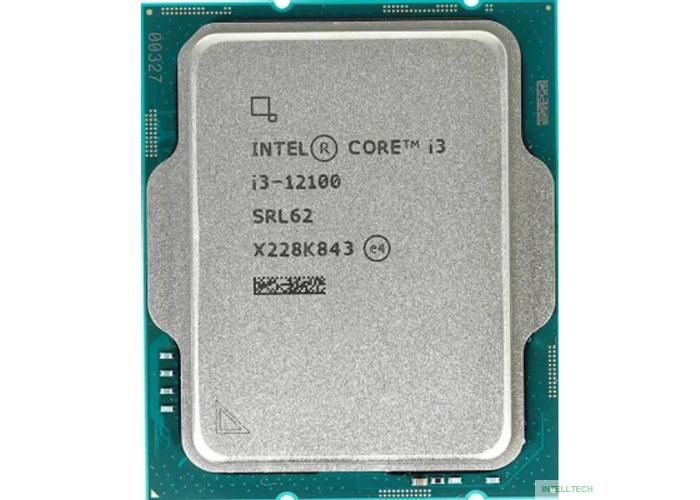 CPU Intel Core i3-12100 Alder Lake OEM {3.3 ГГц/ 4.3 ГГц в режиме Turbo, 12MB, Intel UHD Graphics 730, LGA1700}