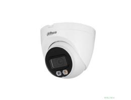 DAHUA DH-IPC-HDW2249TP-S-LED-0280B Уличная турельная IP-видеокамера FullColor 2Мп, 1/2.8” CMOS, объектив 2.8мм, видеоаналитика, микрофон, LED 30м, IP67, металл/пластик