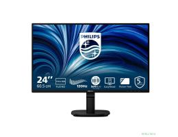 LCD PHILIPS 23.8" 24B2N2200 черный {IPS 1920x1080 120Hz 4ms 16:9 1500:1 300cd 178/178  D-Sub HDMI DisplayPort M/M}