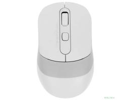 Мышь A4Tech Fstyler FB10C белый/серый оптическая (2400dpi) беспроводная BT/Radio USB (4but) [1583792]