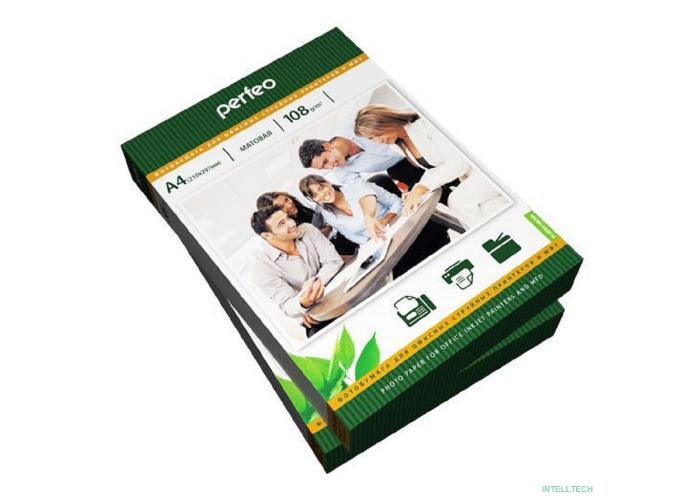 Perfeo PF-MTA4-108/100 Бумага Perfeo матовая 100л, A4 108 г/м2 (M05)