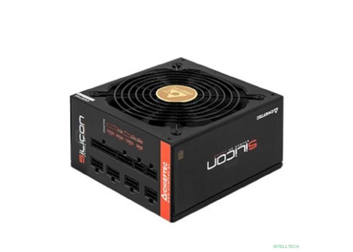 Chieftec Silicon SLC-750C (ATX 2.3, 750W, 80 PLUS BRONZE, Active PFC, 140mm fan, Full Cable Management) Retail