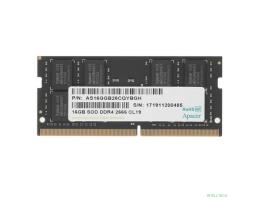 Apacer DDR4 SODIMM 16GB ES.16G2V.GNH PC4-21300, 2666MHz
