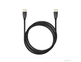 Bion Кабель HDMI v1.4, 19M/19M, 3D, 4K UHD, Ethernet, CCS, экран, позолоченные контакты, 2м, черный [BXP-CC-HDMI4L-020]