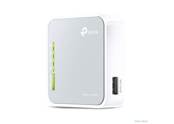TP-Link TL-MR3020 N300 3G/4G Портативный Wi-Fi роутер