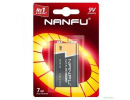 Nanfu Батарейка щелочная 9V (6LR61 1B) (1 шт. в уп-ке)