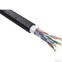 Кабель NEOMAX [NM20031] F/UTP cat.5e 4 пары (305 м) 0.52 мм (24 AWG) Медь, внешний, PE, черный;  Fluke Tested