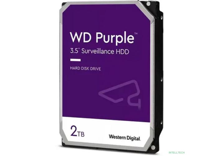 2TB WD Purple (WD23PURZ) {Serial ATA III, 5400- rpm, 256Mb, 3.5