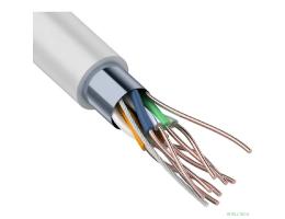 Rexant (01-0167) Кабель витая пара F/UTP, CAT 6, ZH нг(А)-HF, 4PR, 23AWG, INDOOR, SOLID, серый, 305м
