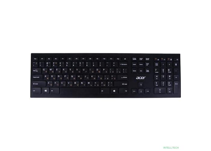 Acer OKR010 [ZL.KBDEE.003] Wireless keyboard USB slim Multimedia black 