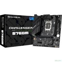 MAXSUN MS-Challenger B760M (Socket 1700, mATX, 2*DDR4, VGA+ HDMI, 3*SATA3, 2*M.2, 1xPCI-E x16 /1xPCI-E x1, 2*USB 2.0, 4*USB 3.2 Gen1 , LAN 1*1G,  RTL)