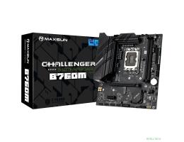 MAXSUN MS-Challenger B760M (Socket 1700, mATX, 2*DDR4, VGA+ HDMI, 3*SATA3, 2*M.2, 1xPCI-E x16 /1xPCI-E x1, 2*USB 2.0, 4*USB 3.2 Gen1 , LAN 1*1G,  RTL)