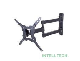 Kromax GALACTIC-12 black, Кр. стал. наст. для TV 15"-42", max 25 кг, 5 ст св., нак. -3+10, пов. 180°, от ст. 46-328 мм, max VESA 200x200 мм.