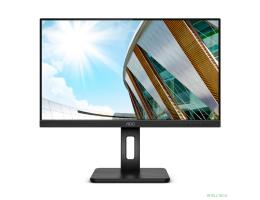 LCD AOC 23.8" 24P2Q Black с поворотом экрана {IPS 1920x1080 75Hz 4 ms 178/178 250cd DVI HDMI DisplayPort 1.2 4xUSB3.2 MM Pivot}